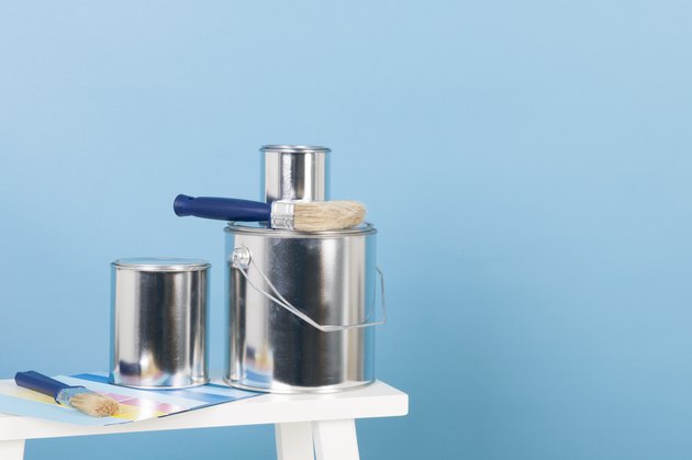 Tempo de secagem da tinta látex vs. Tempo de cura